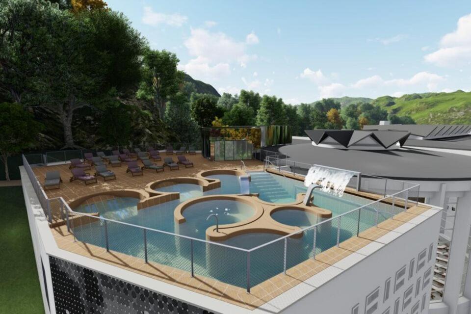 Appartement 2 Personnes Cures Ski Luchon Bagneres-de-Luchon ภายนอก รูปภาพ